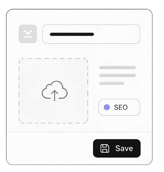 Admin dashboard interface